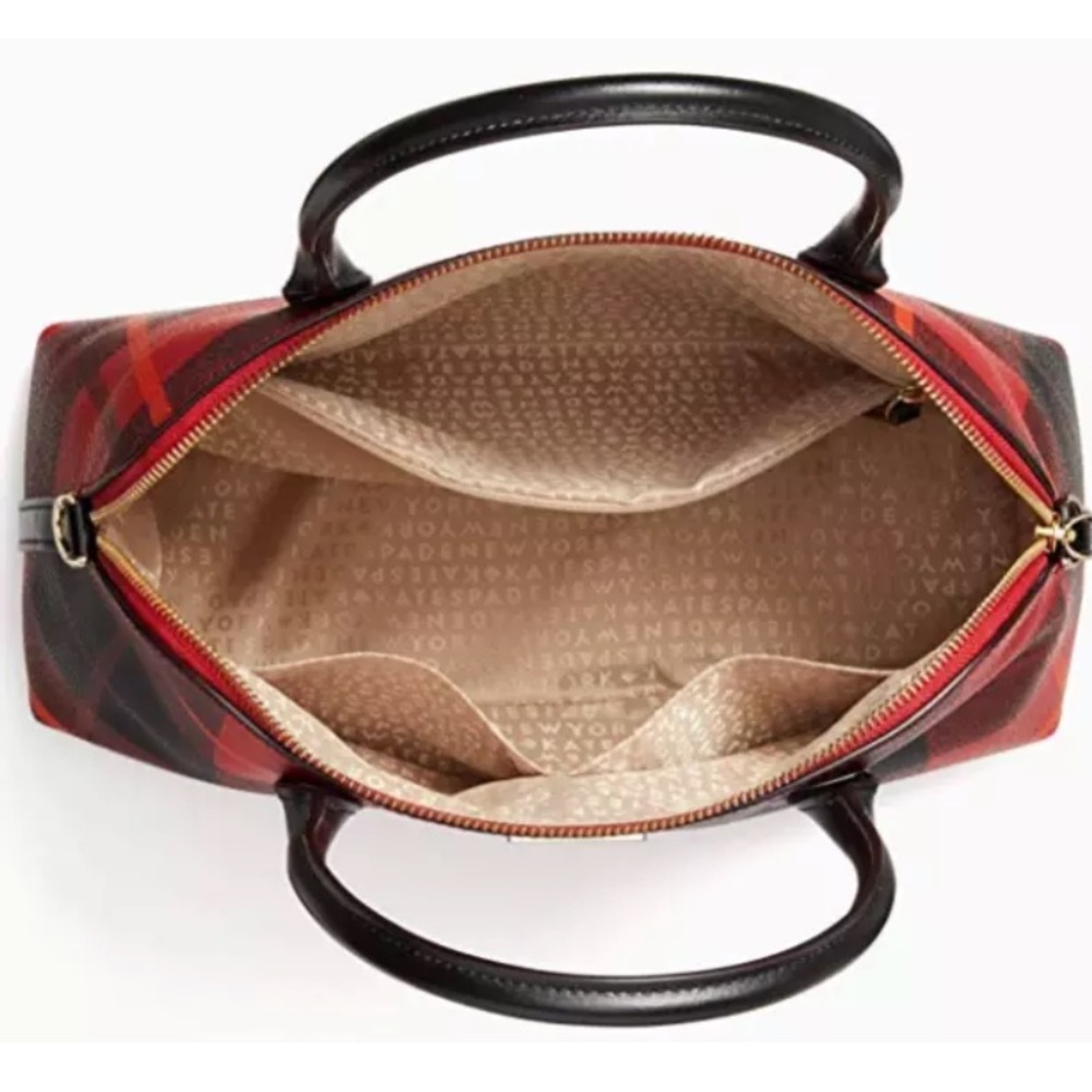 ➕Kate spade small rachelle bright water plaid - Picture 5 of 6